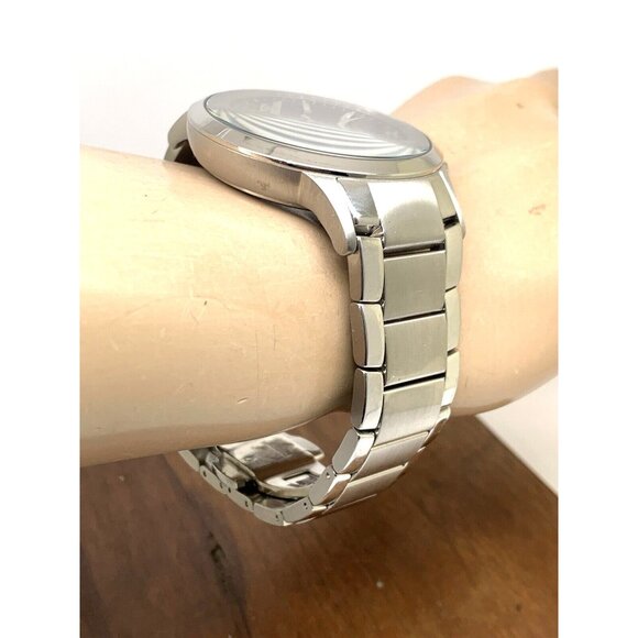 Emporio Armani Men's Watch AR2434 Quartz Chronograph Black Dial Stainless Steel - Picture 11 of 13